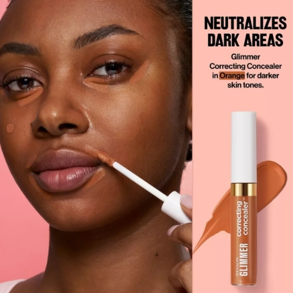 Revlon Glimmer Brightening & Correcting Concealer - Orange